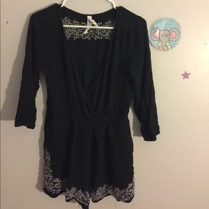 Cute bethany mota black romper